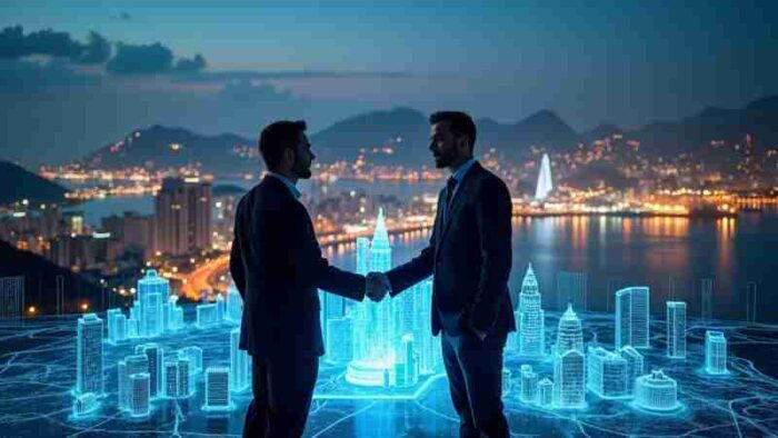 EDGE Group's Beacon Red and Presight AI Partner to Advance AI-Powered Security, Concept art for illustrative purpose, tags: vae-unternehmen gründen allianz - Monok